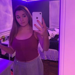 Pink/purple tank top